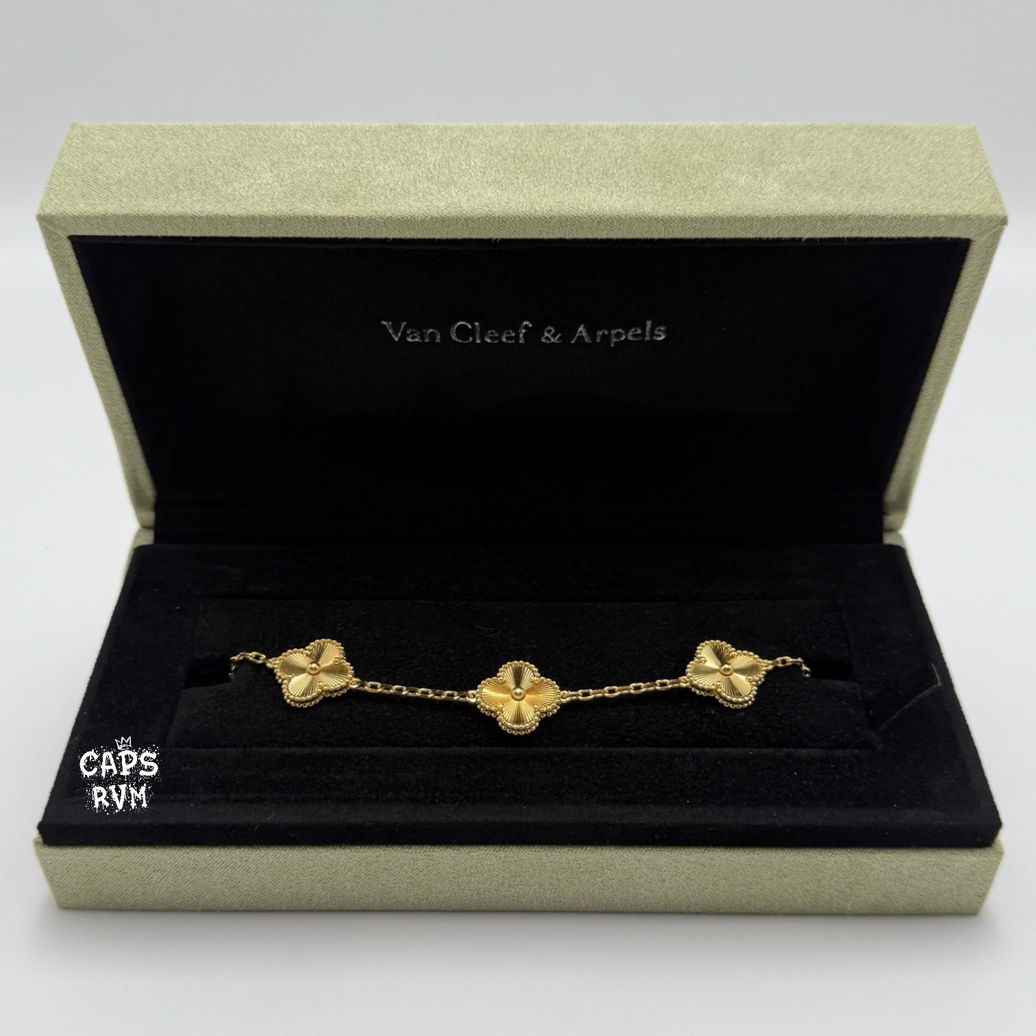 PULSERA TIPO VAN CLEEF DORADA